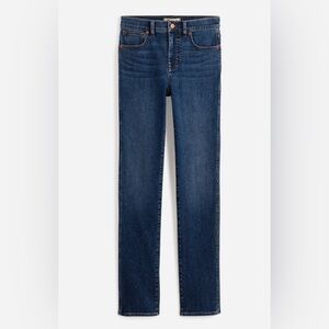 Madewell Women's Straight Leg Jeans - Dark Blue